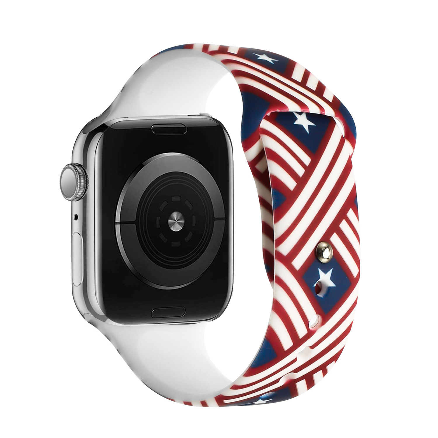 for apple watch size ultra 49/42/44/45mm premium silicone design watch band b