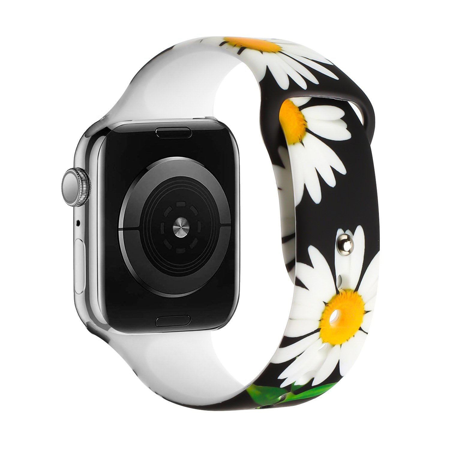 for apple watch size 38/40/41mm premium silicone design watch band c