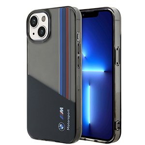 for iphone 15 bmw hc motorsport iml vertical stripes black (bmw#187)