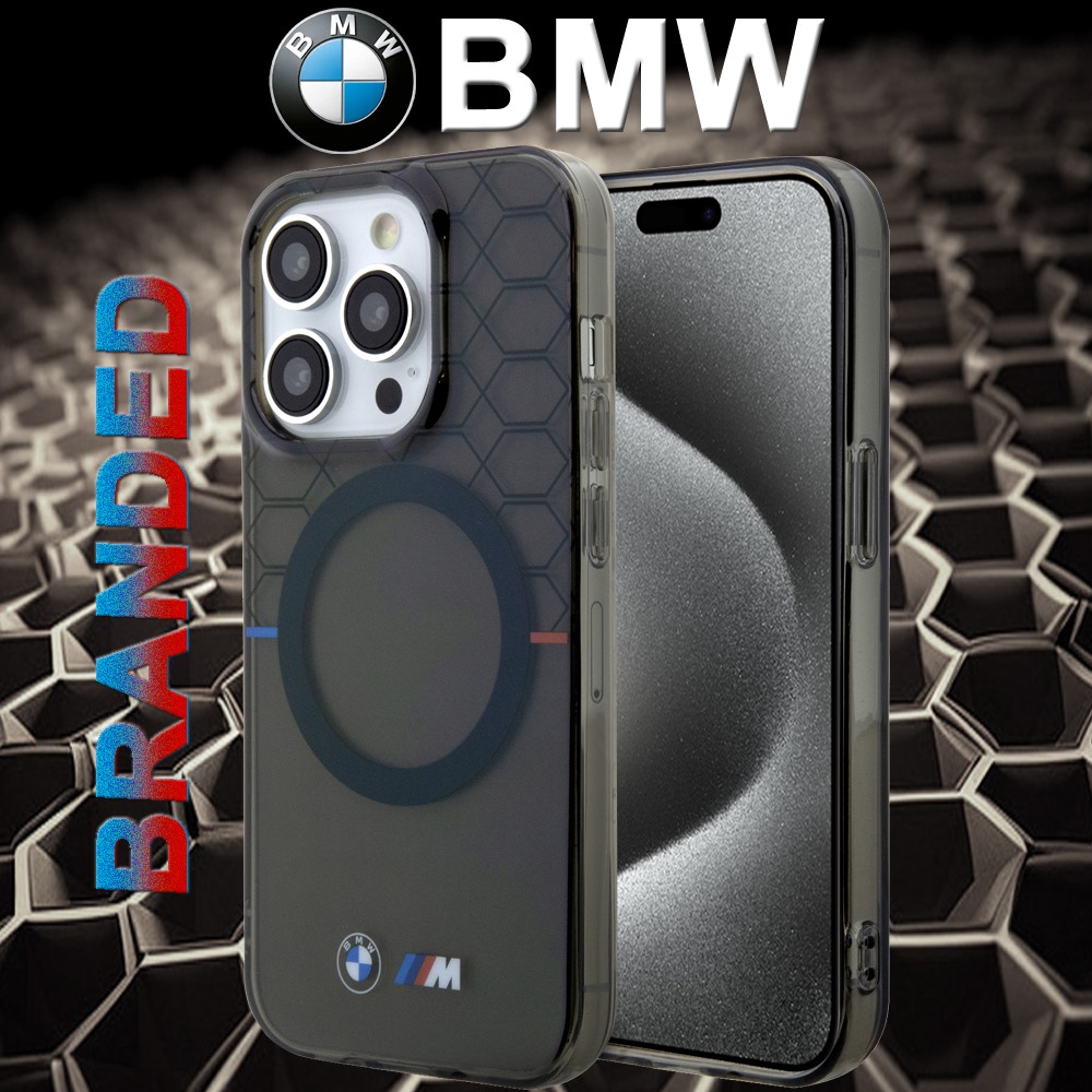 for ip 15 pro max bmw magsafe m pattern gray