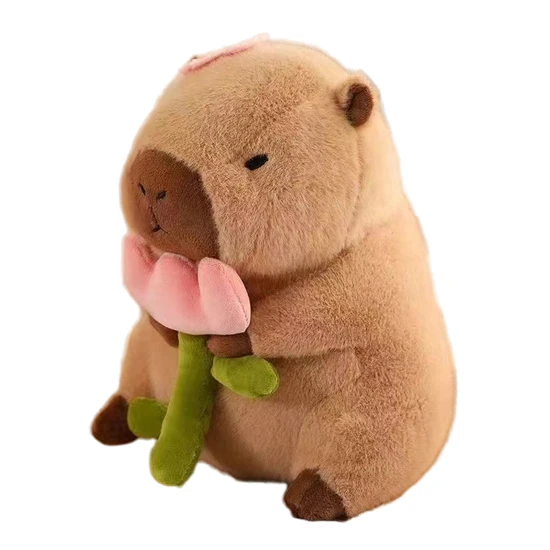 cute capybara plush pillow backpack doll for all ages gift