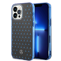 for iphone 15 pro max mb hc iml double layer star pattern large black/blue (mercedes#188)