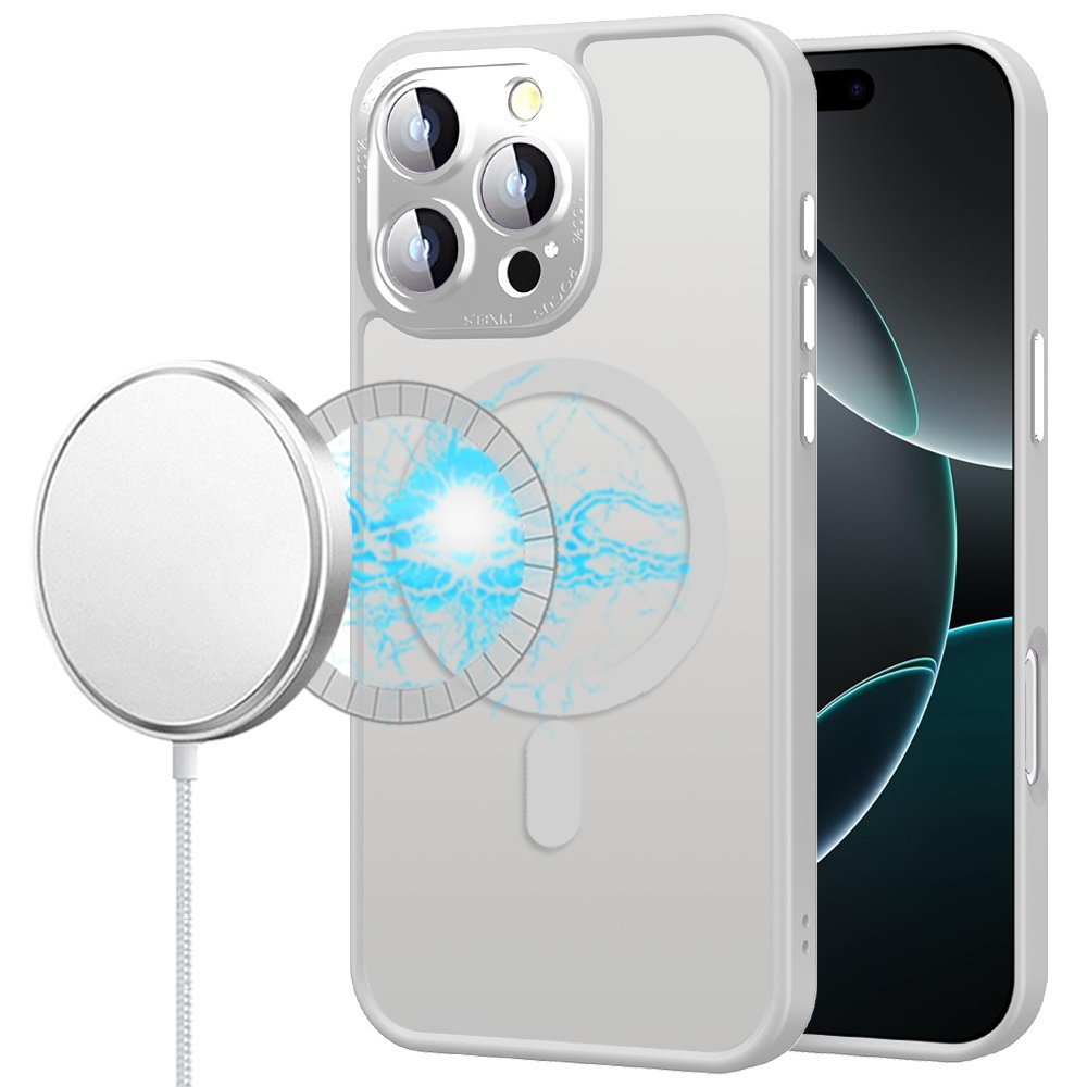for iphone 16 pro max 6.9 inch complete protection hq hybrid with metal tempered camera glass clear