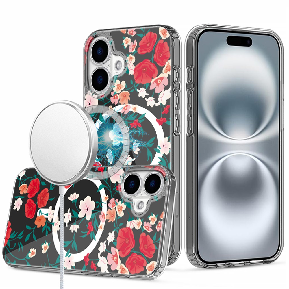 for iphone 16 6.1 inch thick hybrid design cover case e