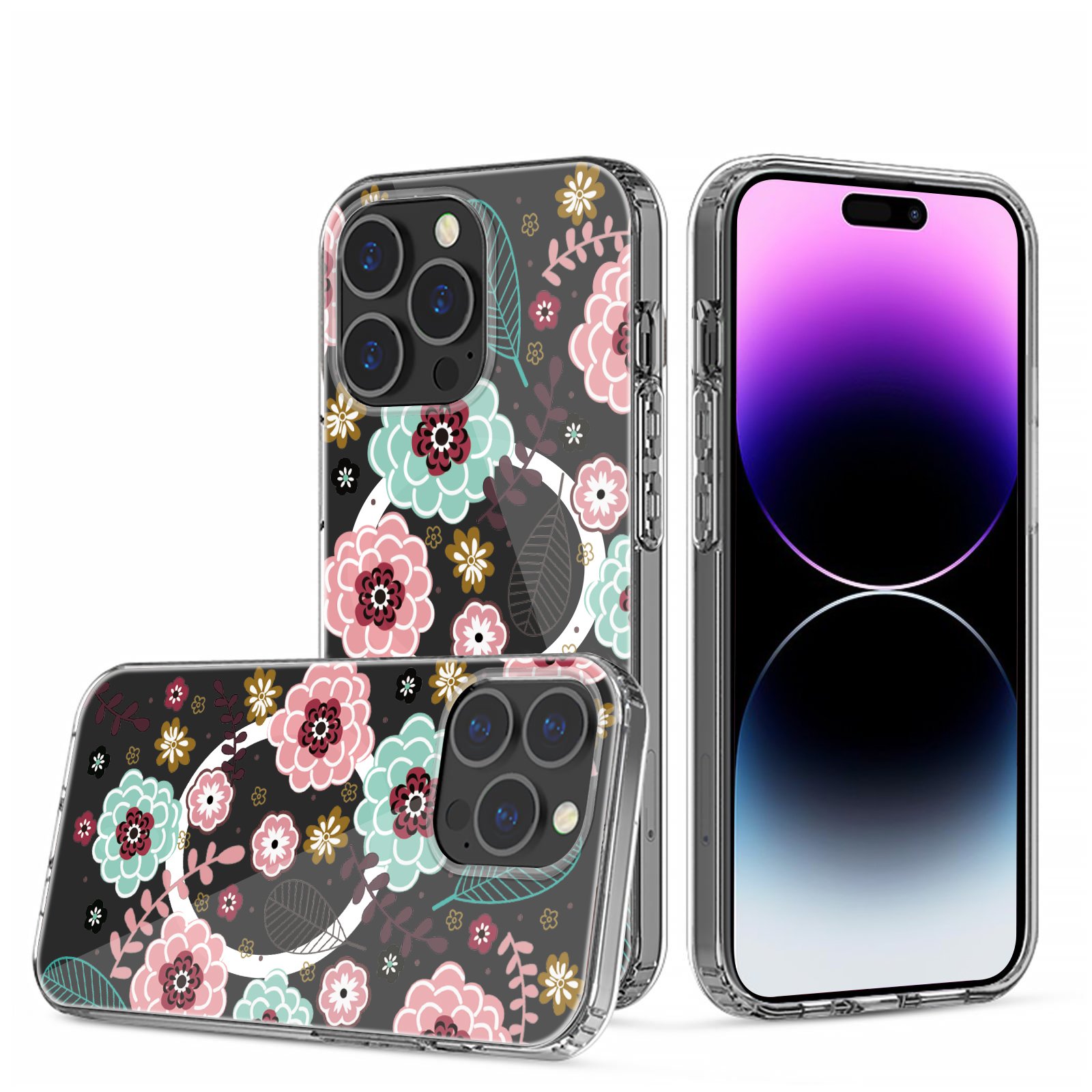 for ip15 pro max thick hybrid design cover case b