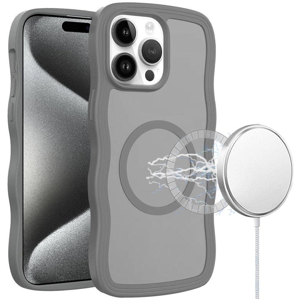 for ip15 pro max grip hand magnetic ring hq hybrid grey