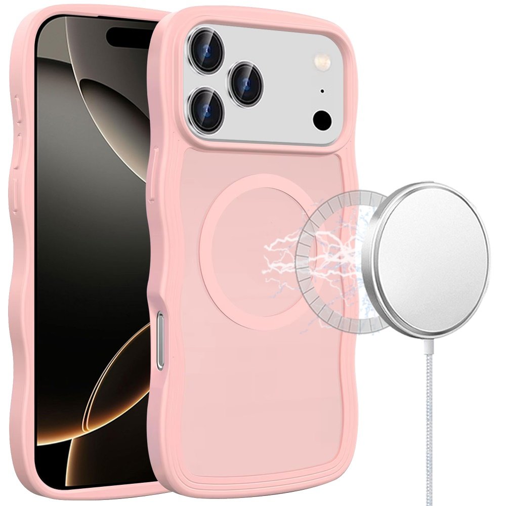 for iphone 17 pro max grip hand magnetic ring hq hybrid pink