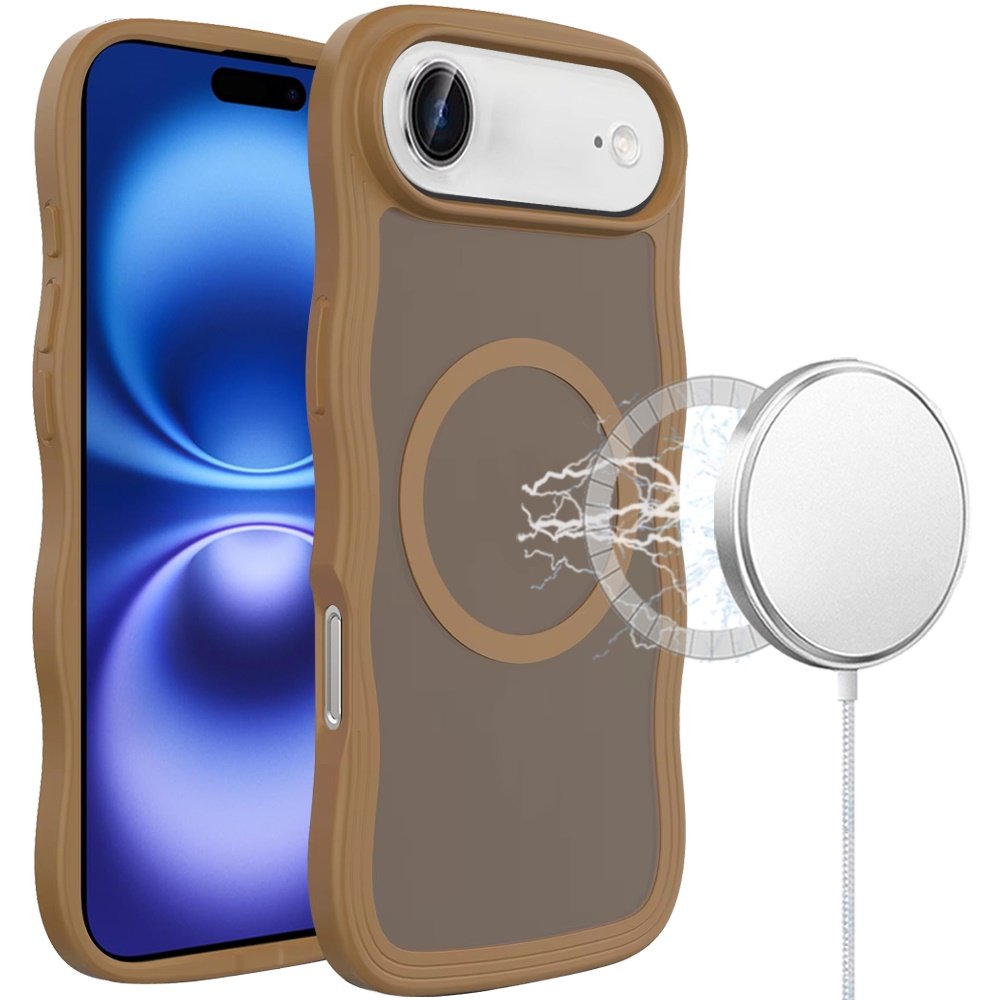 for iphone 17 air grip hand magnetic ring hq hybrid coffee