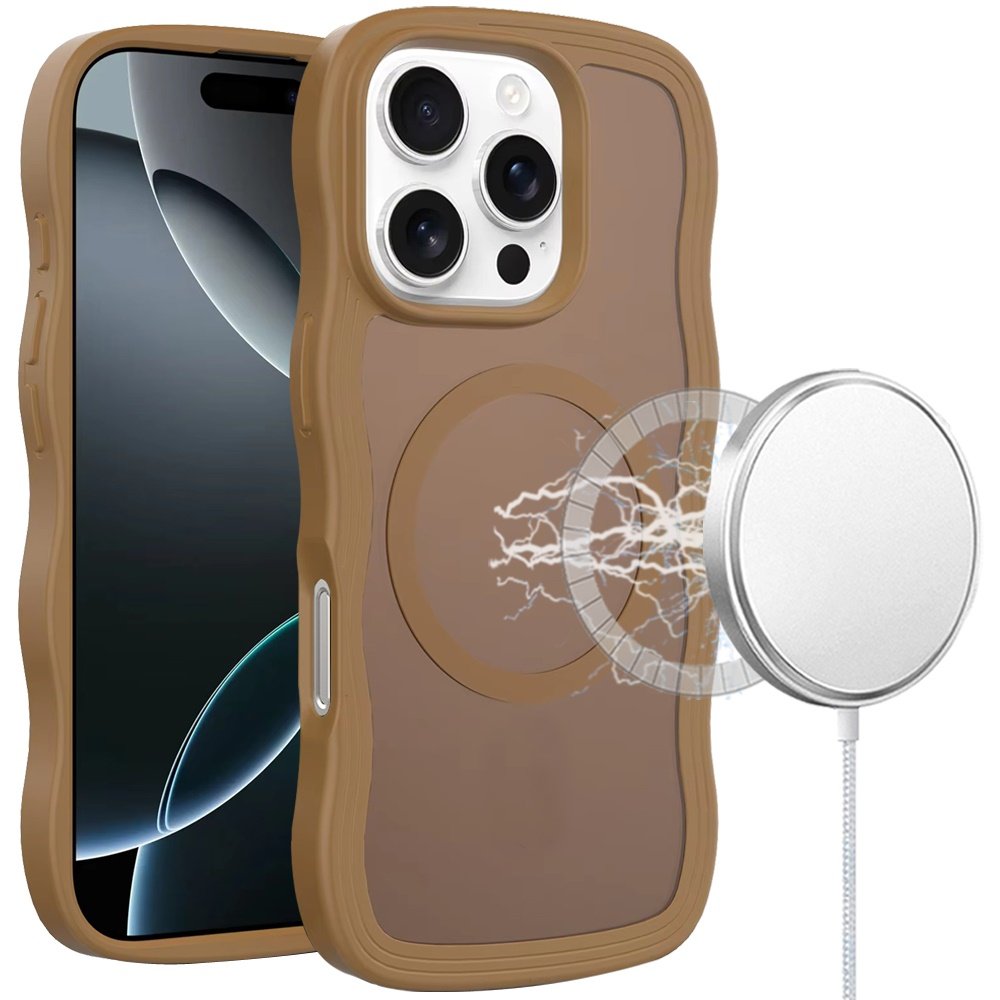 for iphone 16 pro max 6.9 grip hand magnetic ring hq hybrid coffee