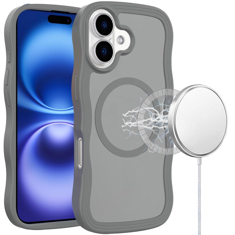 for iphone 17 grip hand magnetic ring hq hybrid grey