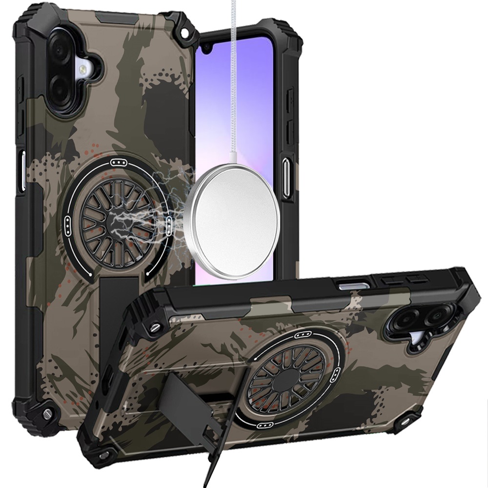 for samsung galaxy a07 cd texture design magnetic car mount friendly hq hybrid b