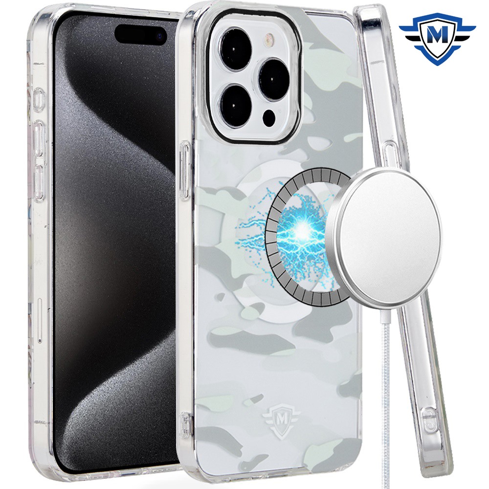 for iphone 15 pro max metkase metkase (magnetic) premium design hq case chamo
