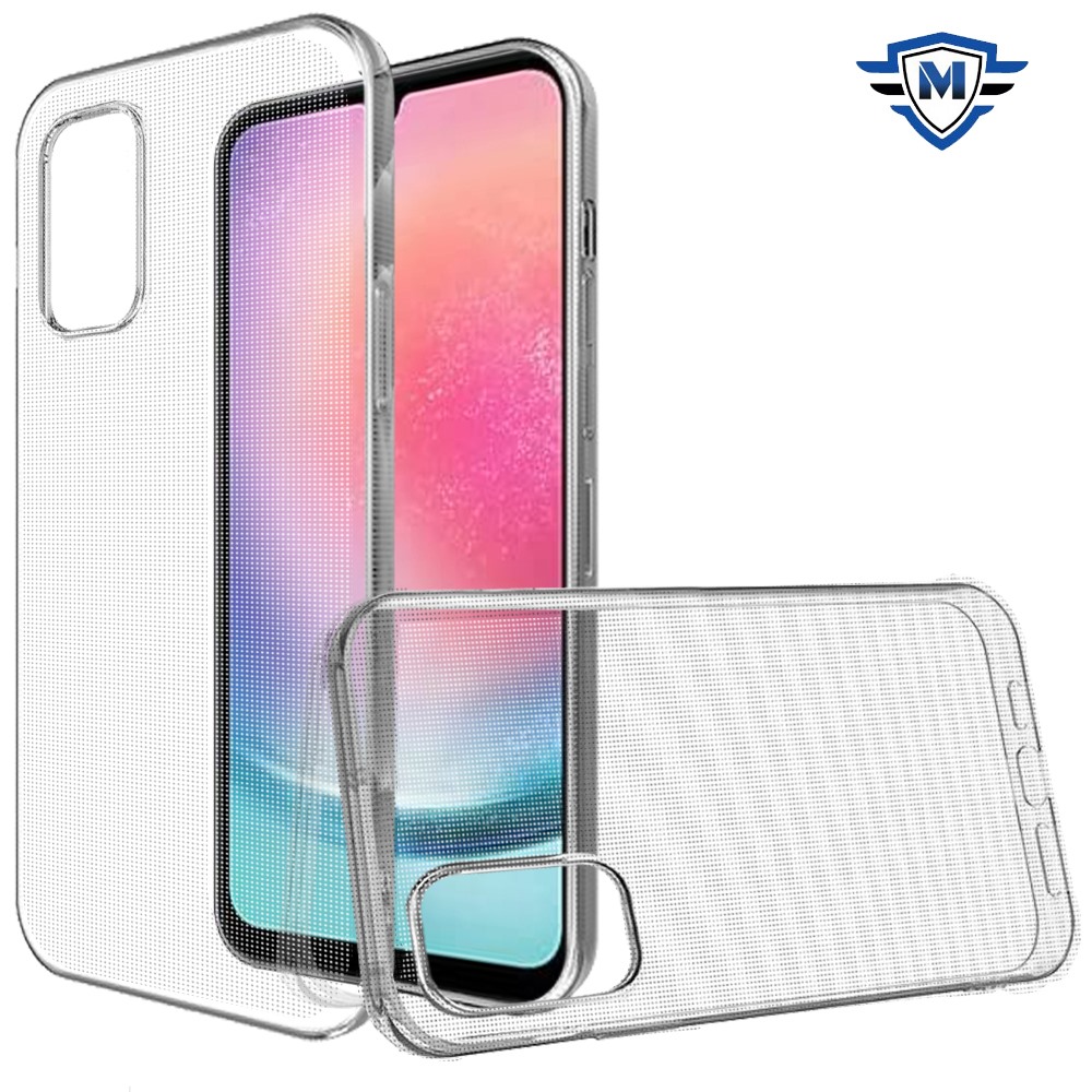 for samsung a25 5g metkase simple basic minimalistic transparent clear thick tpu case cover slide out package clear