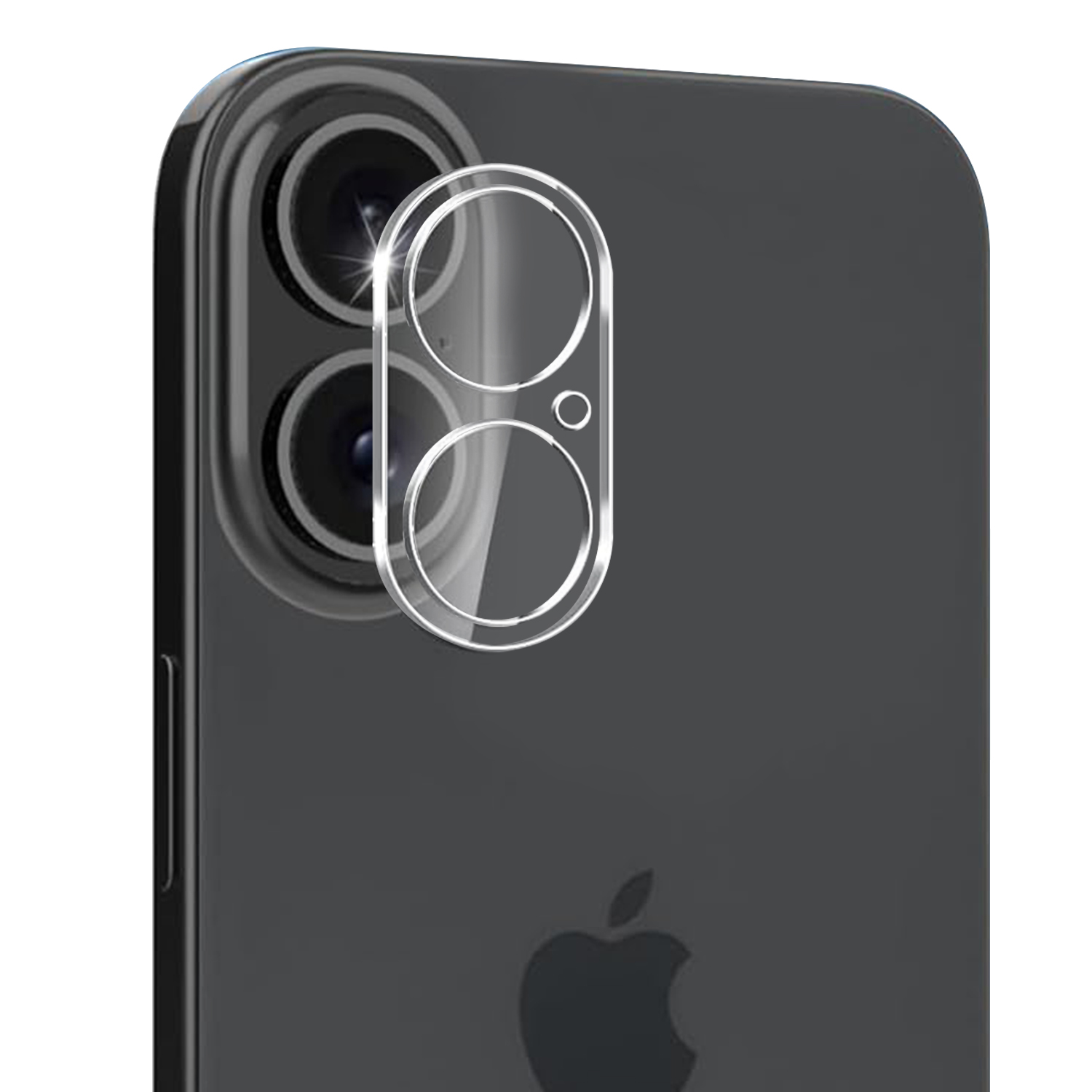 for iphone 16 plus 6.7 inch camera clear tempered glass(2.5d)