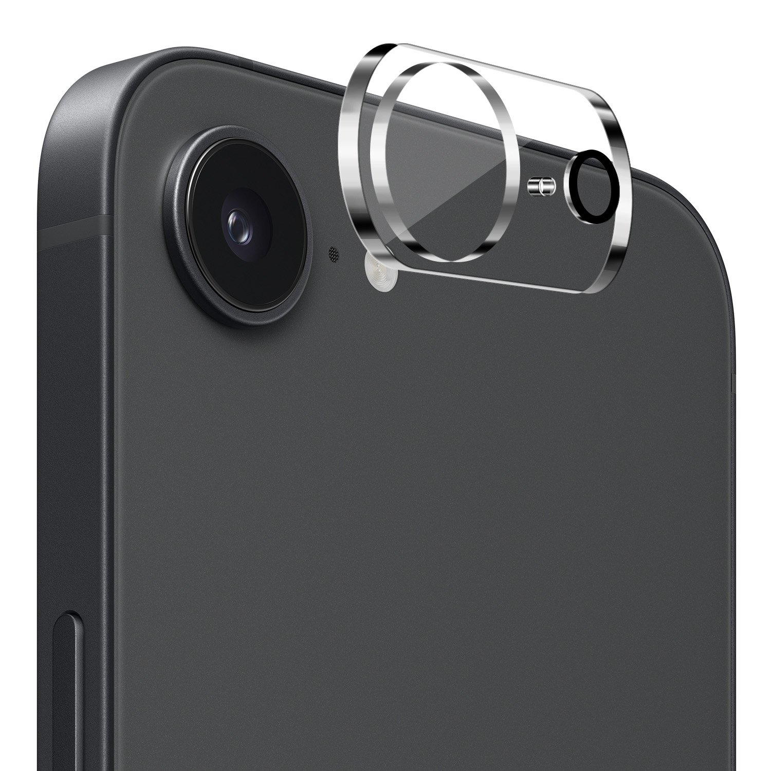 for iphone 17e / 16e / se4 camera clear tempered glass(2.5d)