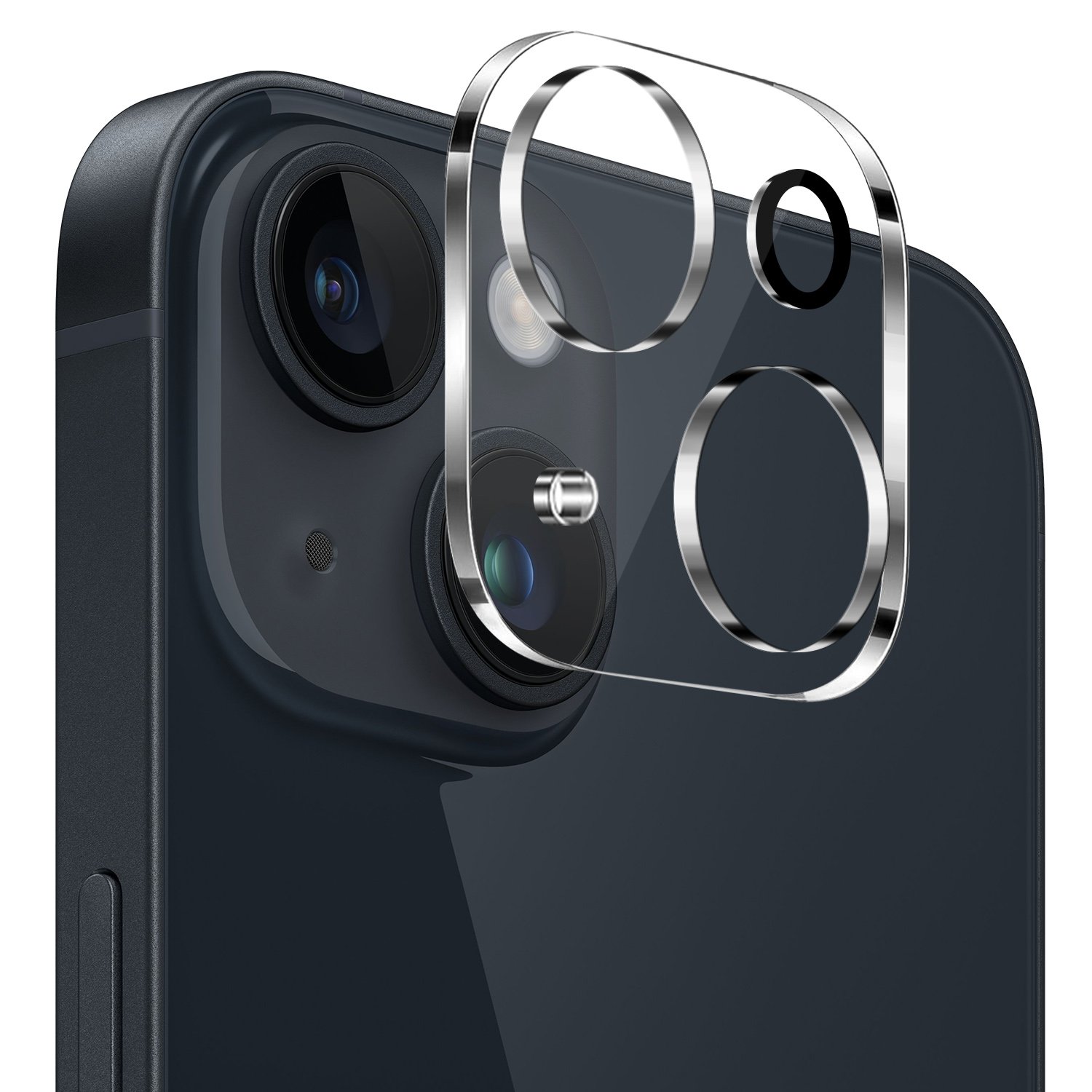 for iphone 14 camera clear tempered glass(2.5d)