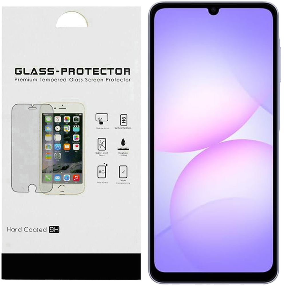 for samsung galaxy a07 tempered glassin bulk cardboard package