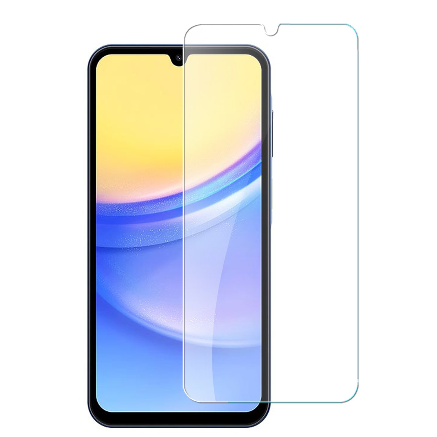 for samsung a15 5g / a25 5g clear tempered glass