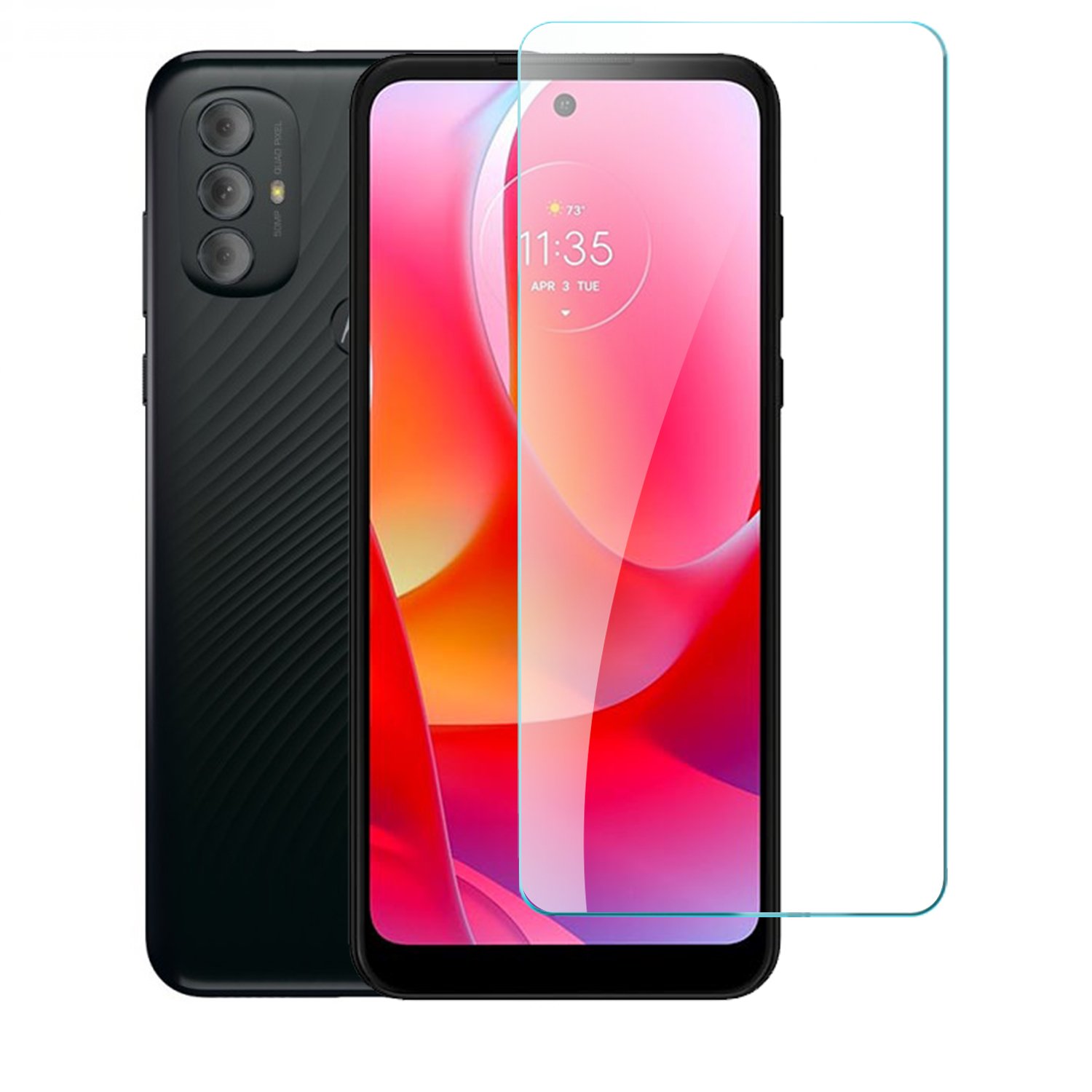 for iphone 15 plus clear tempered glass