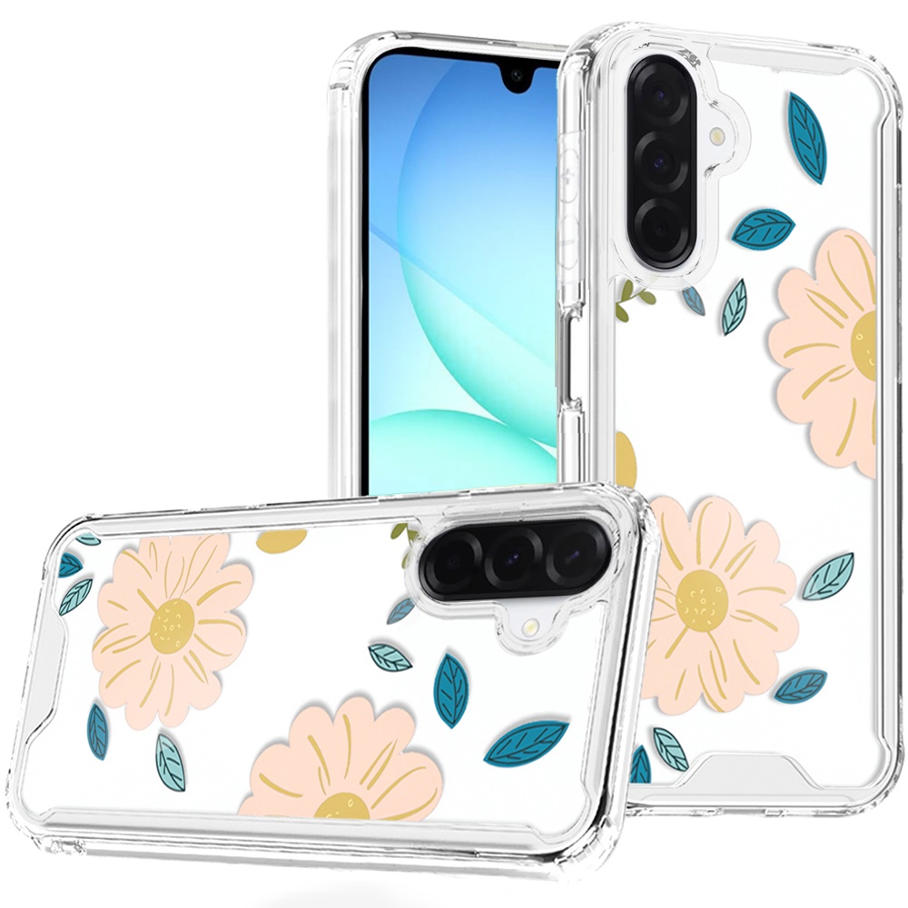 for samsung a17 5g beautiful tpu designs case case minimalist large daisy