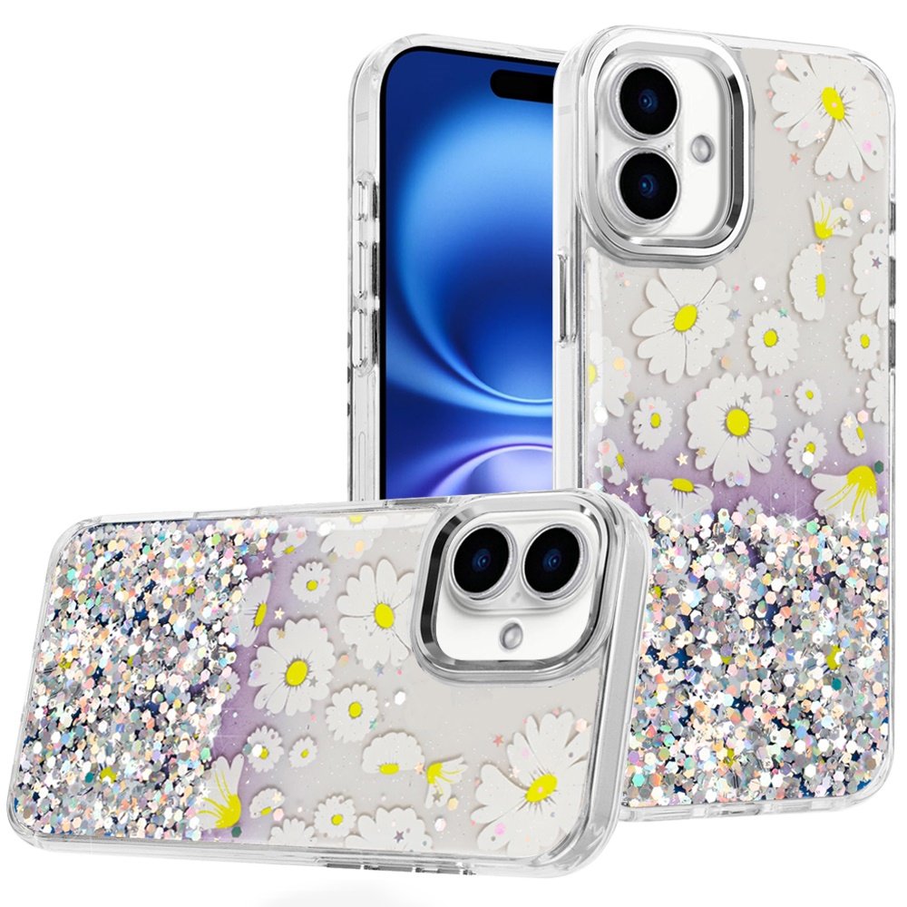 for iphone 17 beautiful epoxy designs with chrome metallic edges hybrid 7