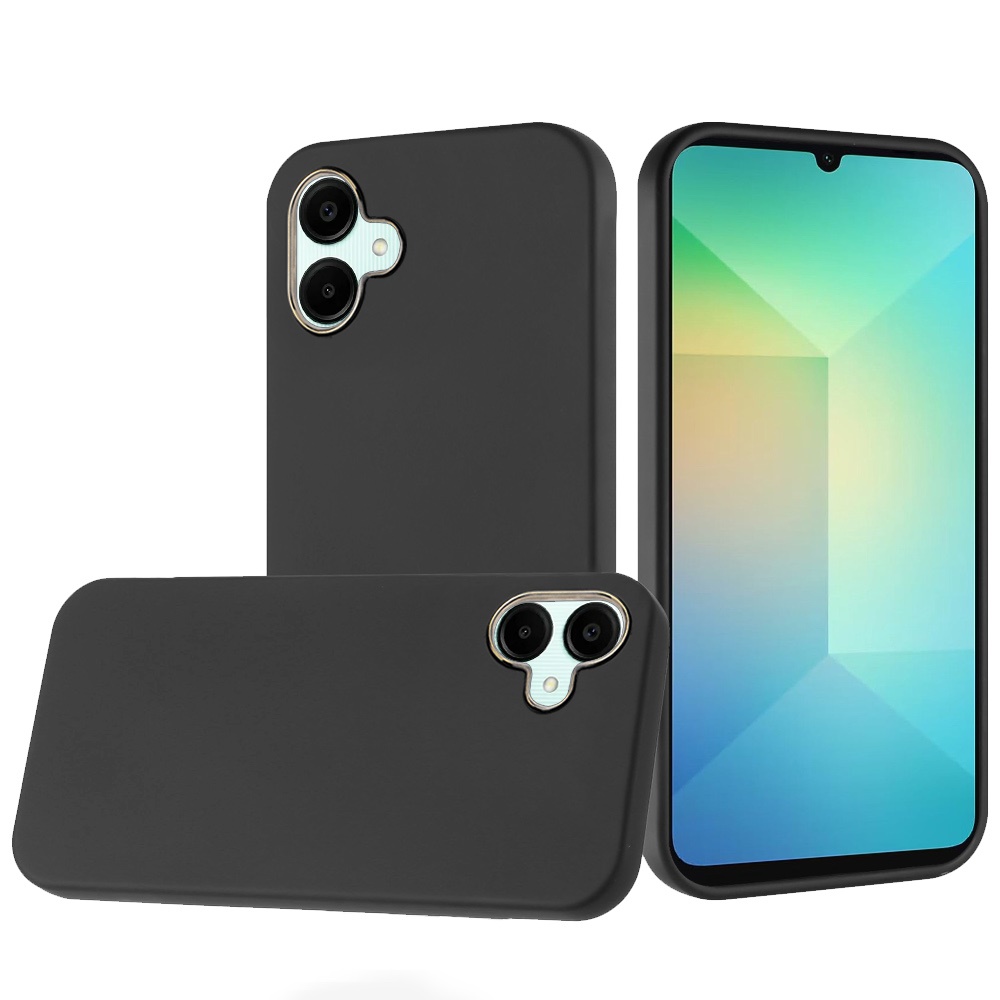 for samsung a06 classy slick chromed around hybrid black
