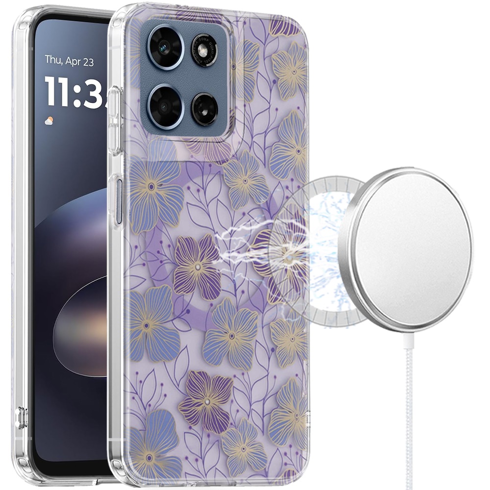 for moto g 5g 2025/2026 / g play 2026 double layers imd case with magsafe x
