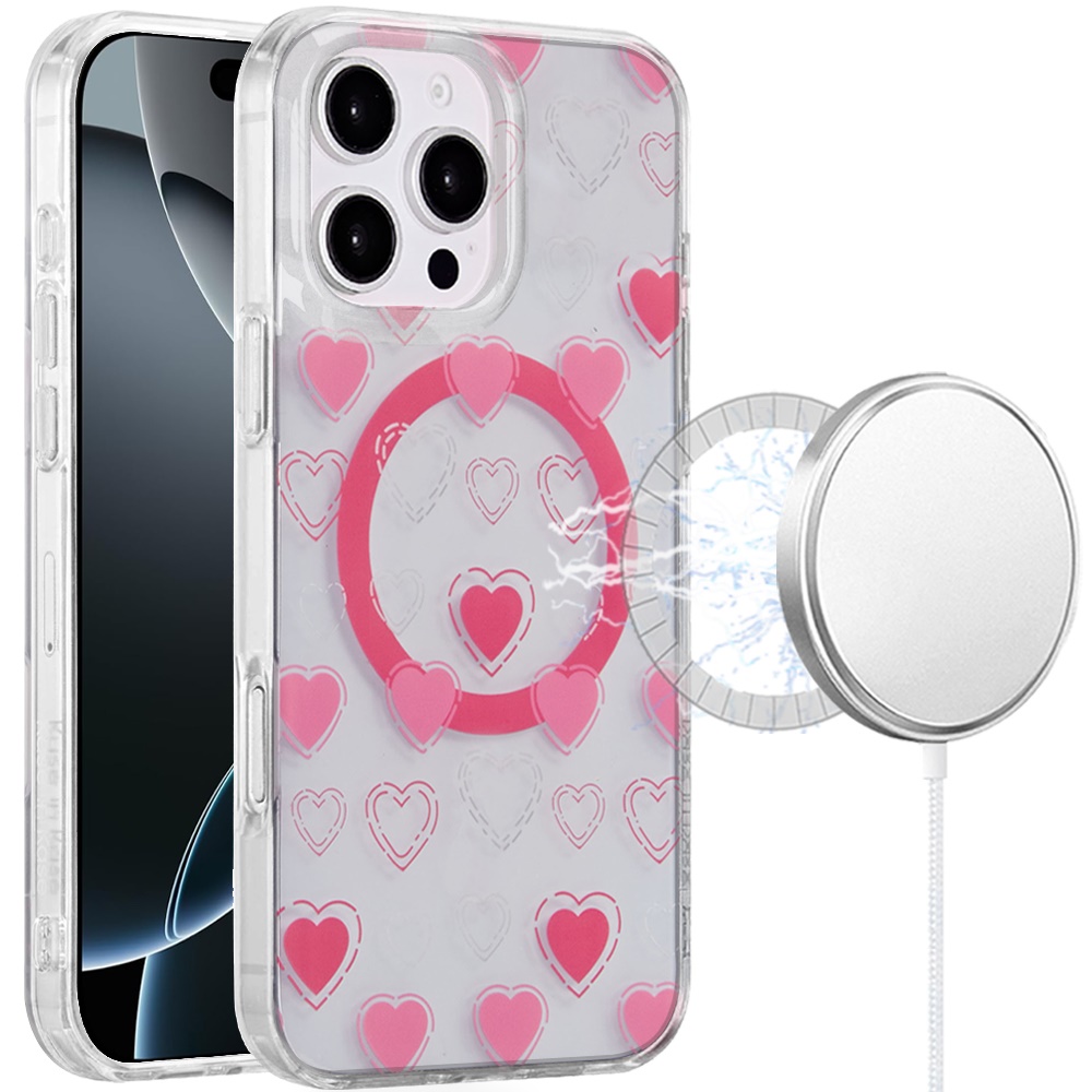 for iphone 16 pro max 6.9 double layer design imd tpu case f