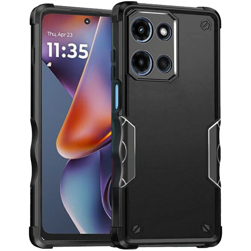 for moto g 5g 2025/2026 g play 2026 exquisite tough shockproof hybrid case cover black