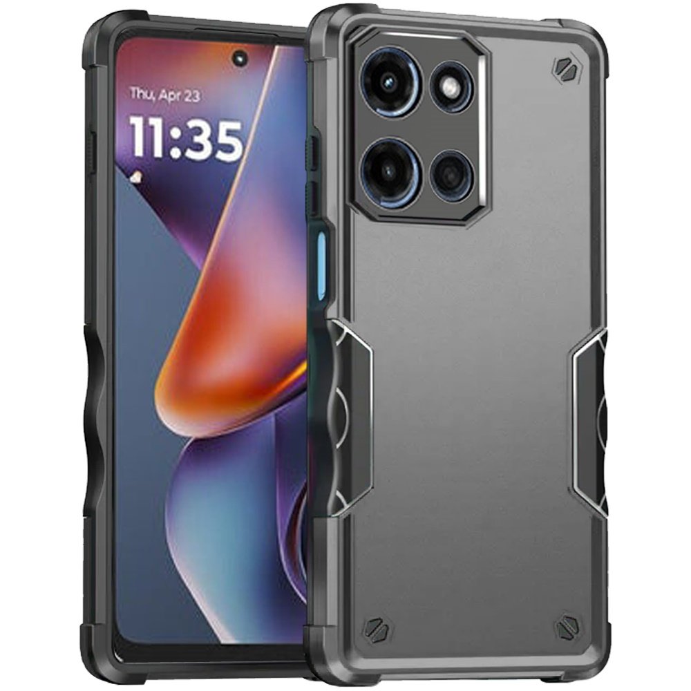for moto g 5g 2025/2026 g play 2026 exquisite tough shockproof hybrid case cover grey