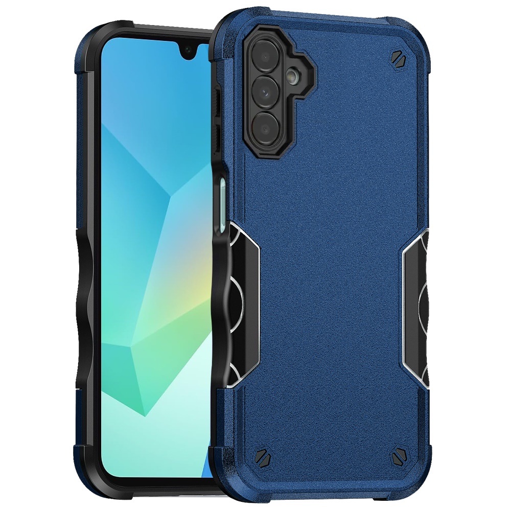 for samsung a16 5g exquisite tough shockproof hybrid case cover blue