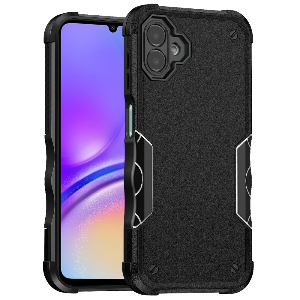 for samsung a06 exquisite tough shockproof hybrid black