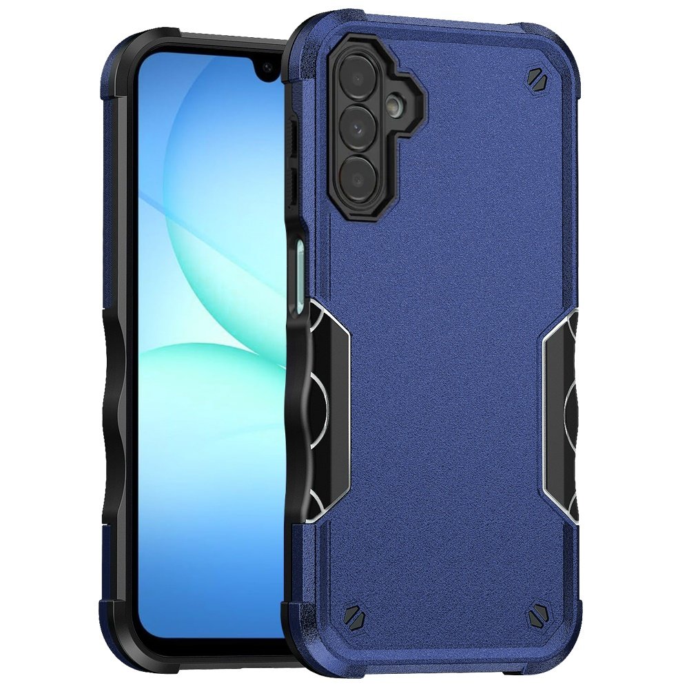 for samsung a17 5g exquisite tough shockproof hybrid case cover blue
