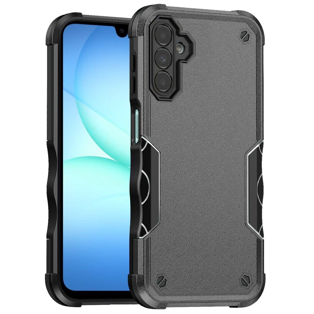 for samsung a17 5g exquisite tough shockproof hybrid case cover grey