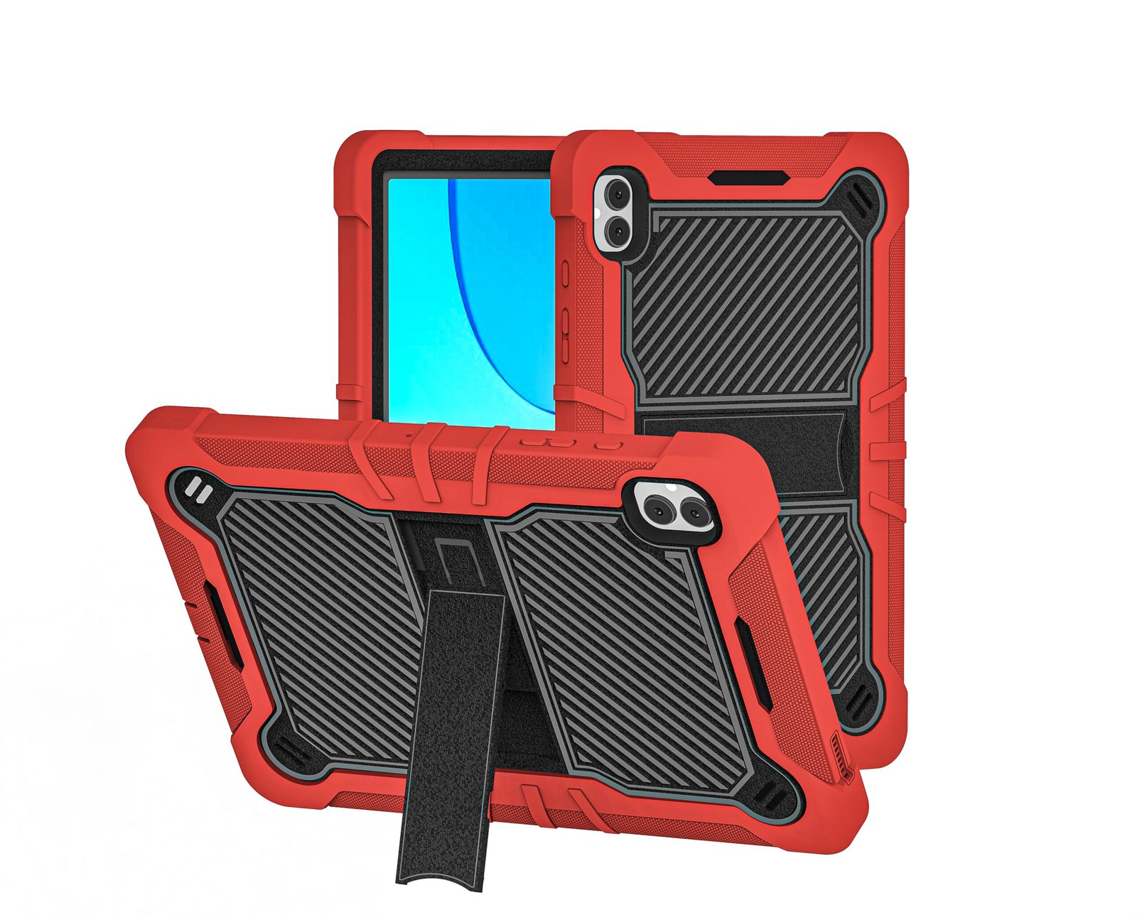 for celero 5g tab tough tablet strong kickstand hybrid case cover red