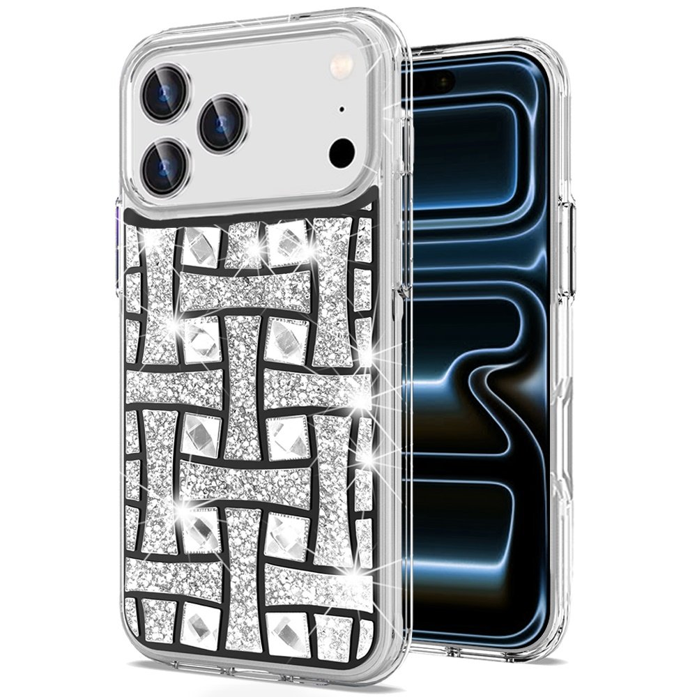 for iphone 17 pro max bling hybrid case cover k