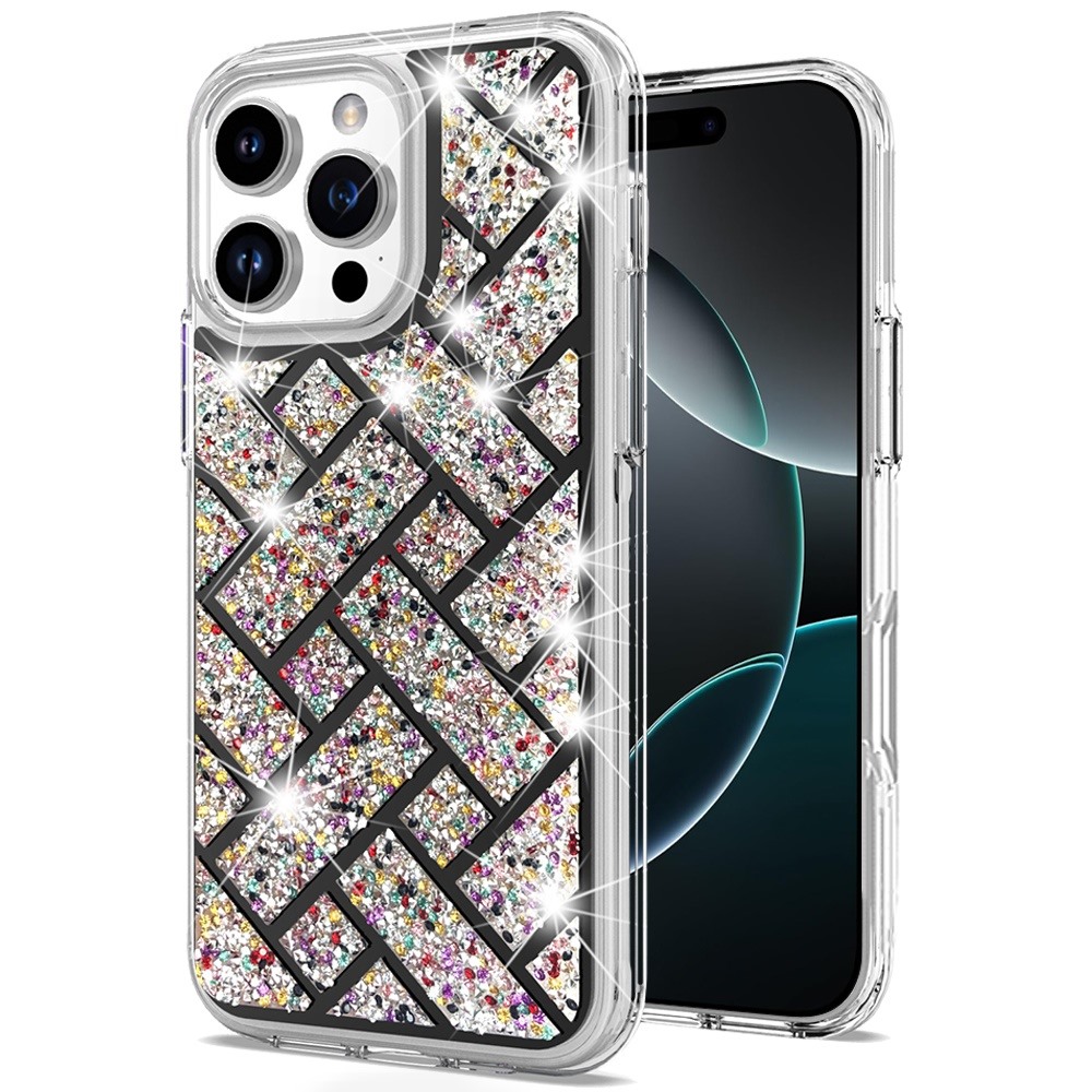 for iphone 16 pro max 6.9 inch bling hybrid case cover a