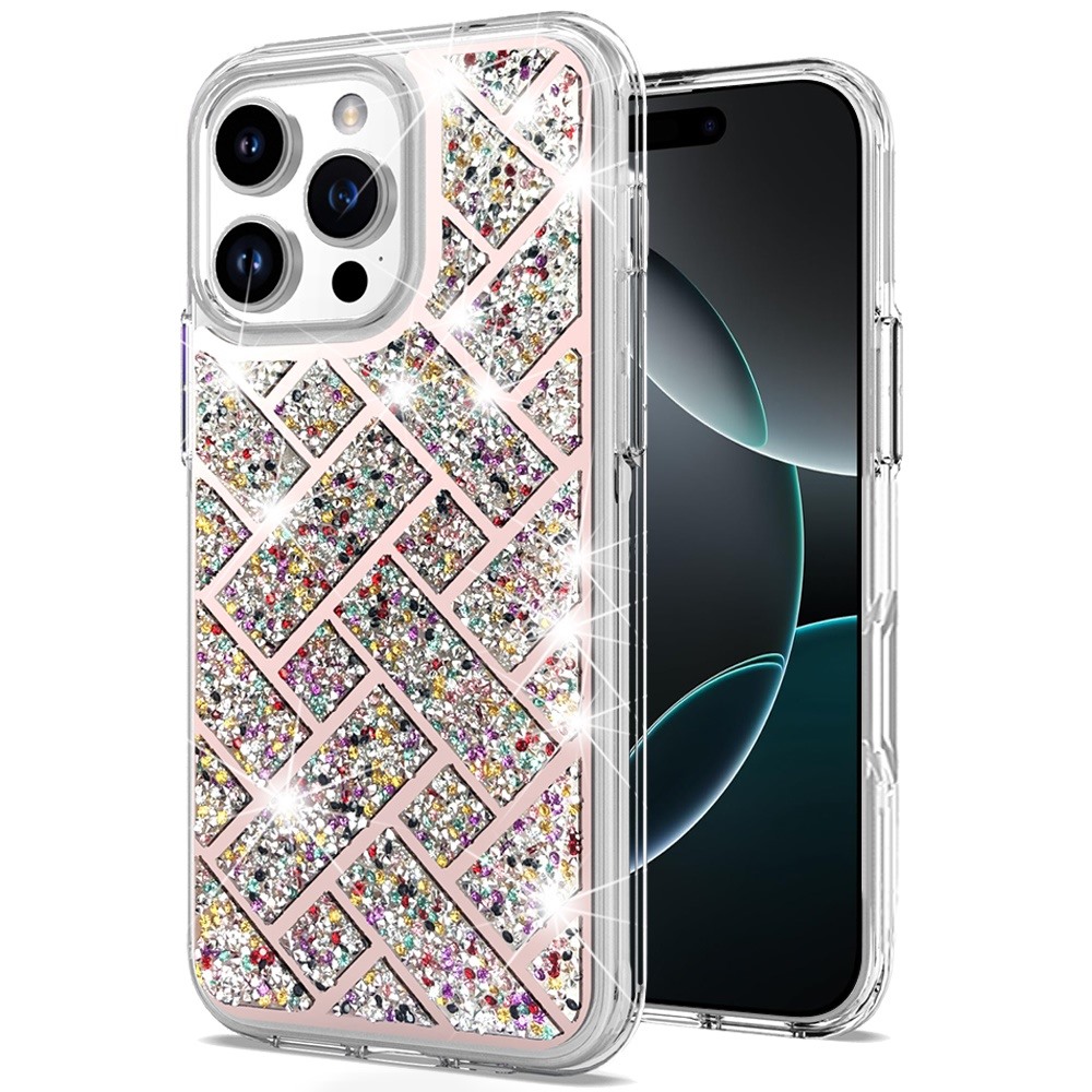 for iphone 16 pro max 6.9 inch bling hybrid case cover c