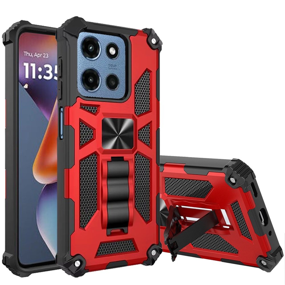 for moto g 5g 2025/2026 g play 2026 machine design hybrid with kickstand red