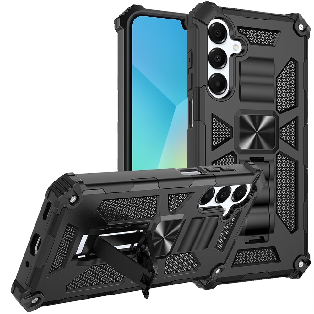 for samsung a16 5g machine design hybrid with kickstand black