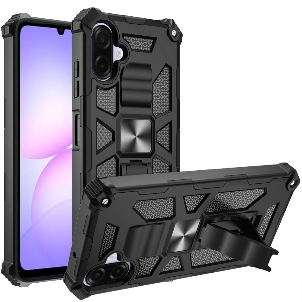 for samsung galaxy a07 machine design hybrid with kickstand black