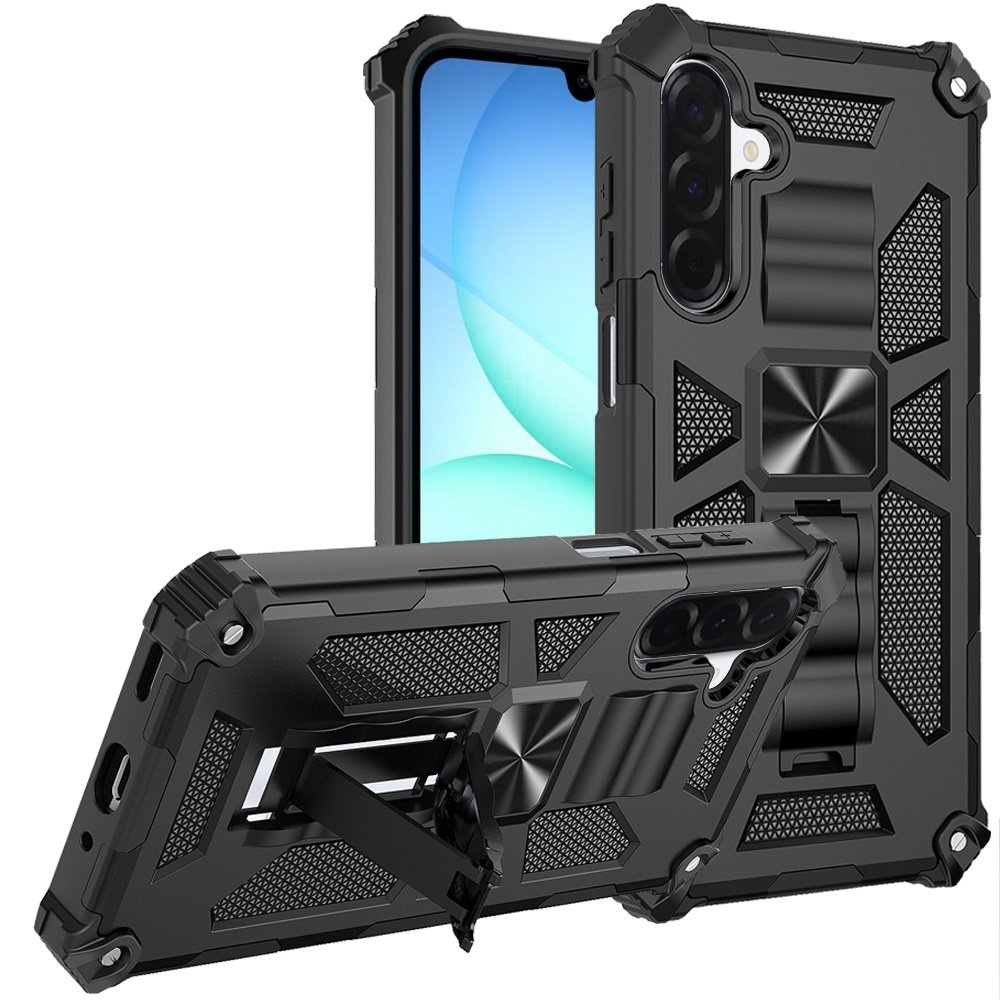 for samsung a17 5g machine design hybrid with kickstand black