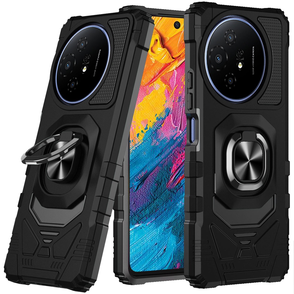 for tcl 60 xe robotic hybrid with magnetic ring stand case cover black