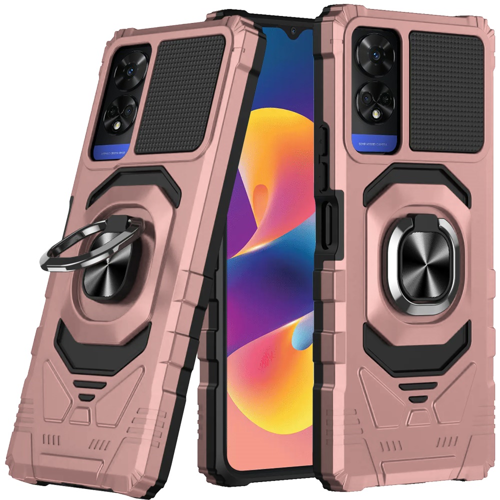 for tcl 50xe robotic hybrid with magnetic ring stand rose gold
