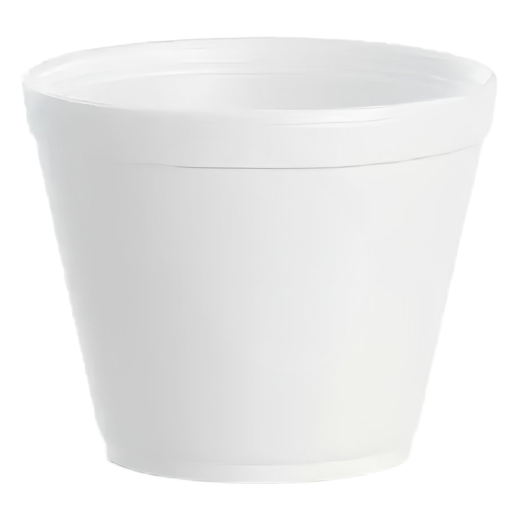 16 Oz Dart Insulated Foam Food Containers 3.3" x 3.1" x 4.6" 16MJ32.   500/case