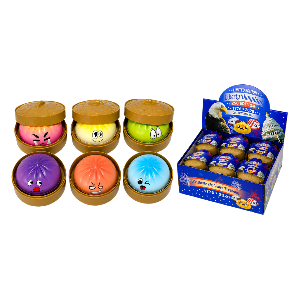 Stress Relief Squeezies Steamer Packaging Assortment