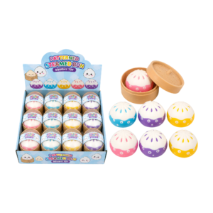 Patterned Steamed Bun Dough Shaping Character Squishy