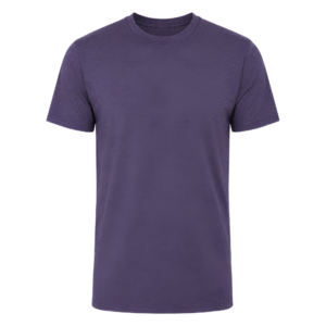 H.Purple Round Neck T-Shirt (6 Pack) | 100% Cotton Wholesale Tee