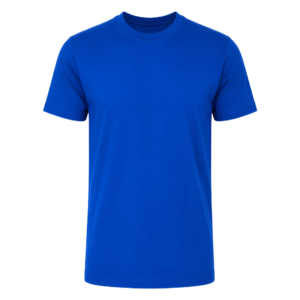 Royal Blue Round Neck T-Shirt (6 Pack) | 100% Cotton Wholesale Tee