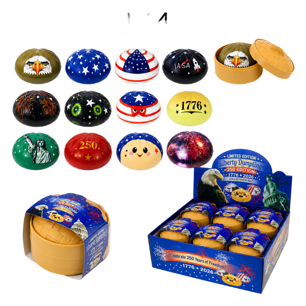 Stress Relief Squeezies Display Box Steamer Packaging